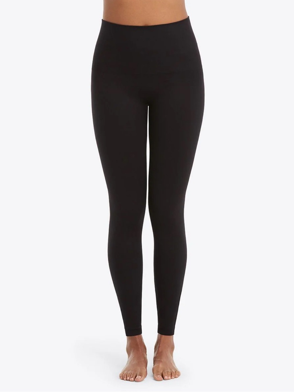 NWT SPANX Ecocare High waist tummy control seamless leggings Very  black Sz M